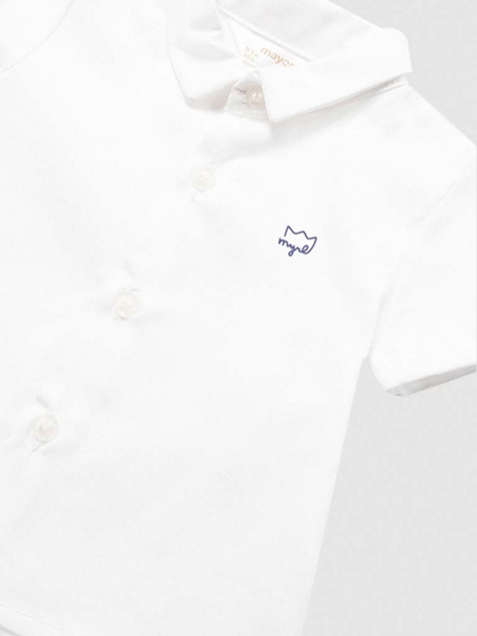 Camisa Manga Curta Bebé Menino Mayoral