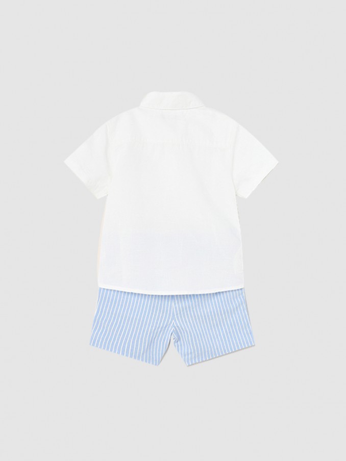 Set Baby Boy White Mayoral