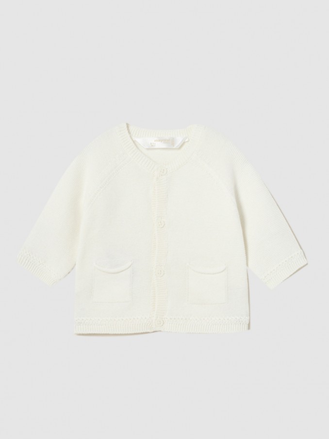 Jacket Baby Boy White Mayoral