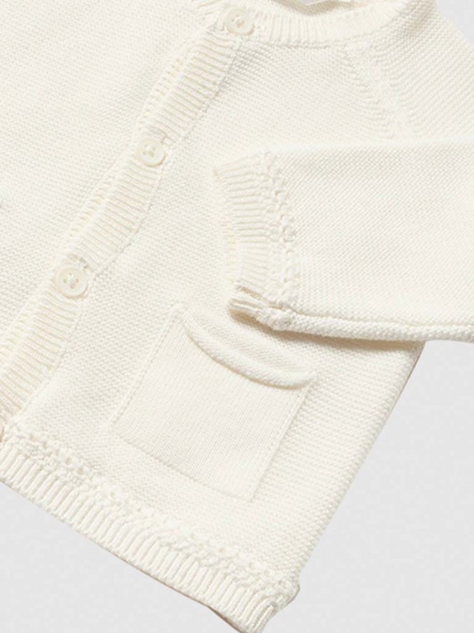 Jacket Baby Boy White Mayoral