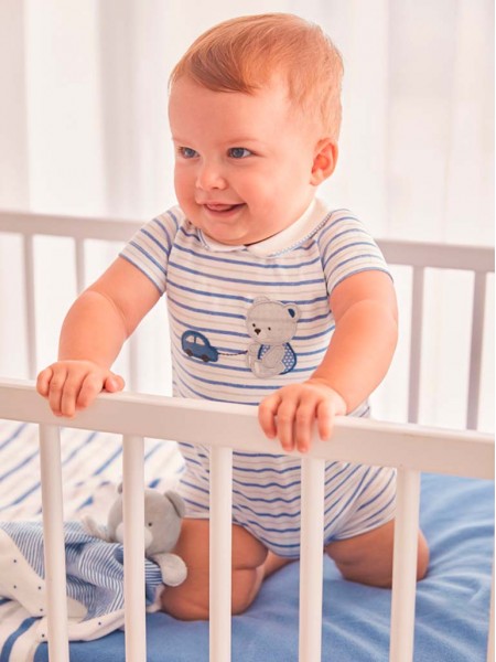 Babygrows Bebe Nio Raya Azul Mayoral