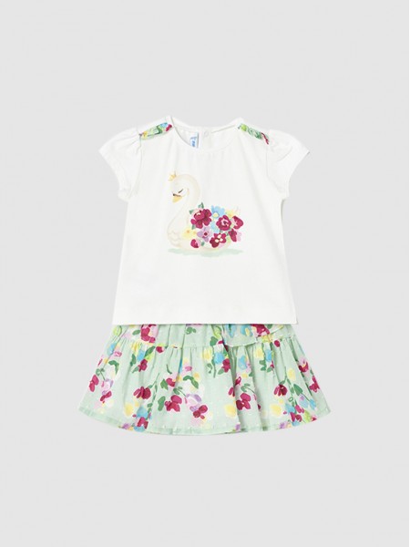 Set Baby Girl Floral Mayoral