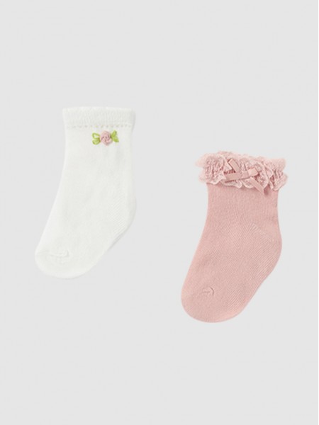 Socks Baby Girl Rose Mayoral