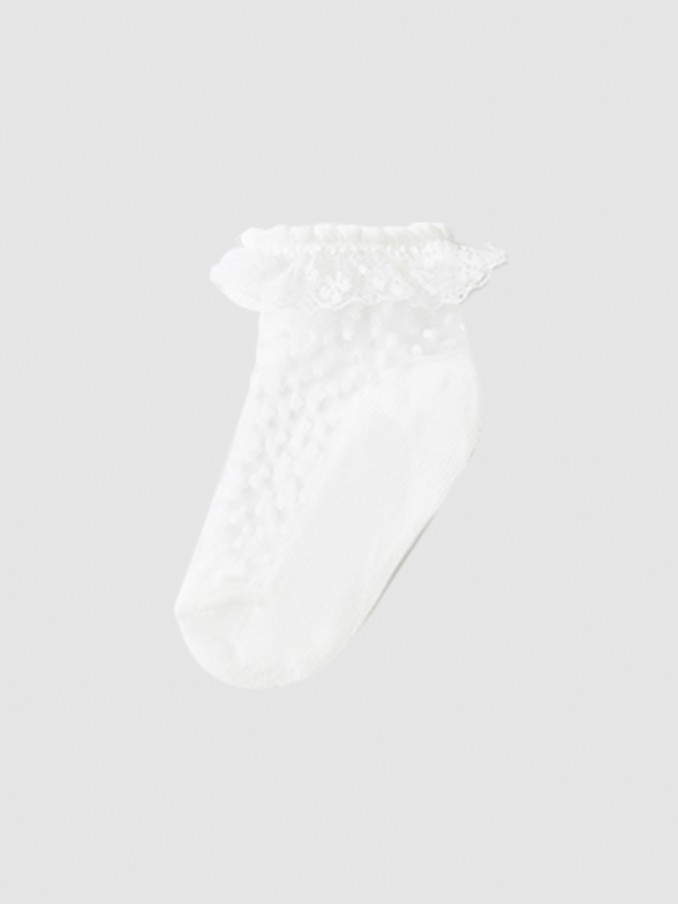 Socks Baby Girl White Mayoral