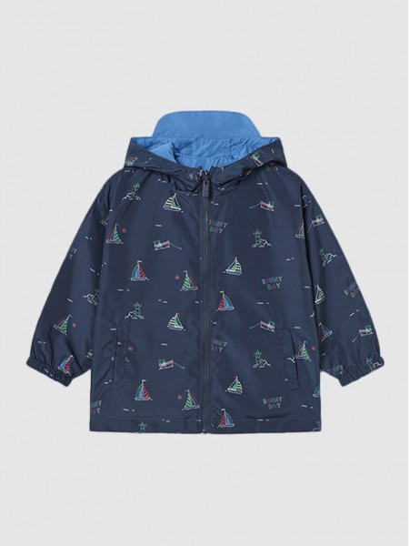 Jacket Baby Boy Navy Blue Mayoral