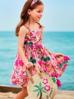 Dress Girl Print Mayoral Dress Girl Print Mayoral