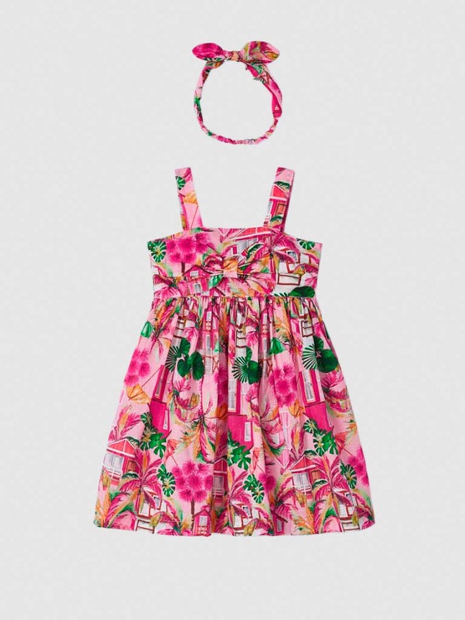 Dress Girl Print Mayoral