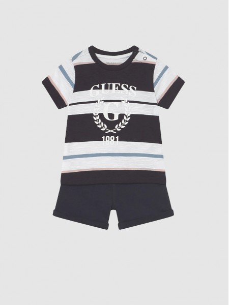 Conjunto Beb Menino Slub Guess