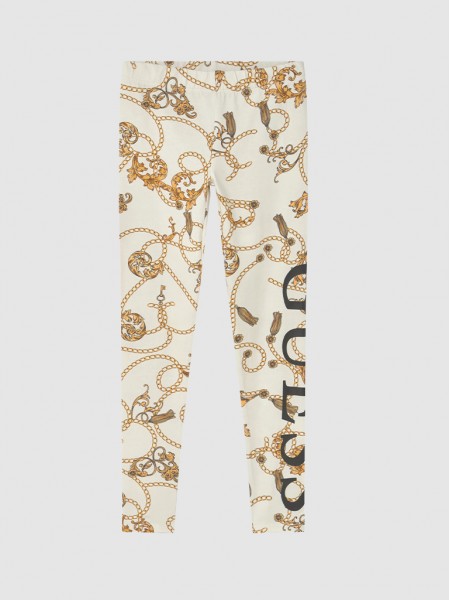 Leggings Girl Cream Guess