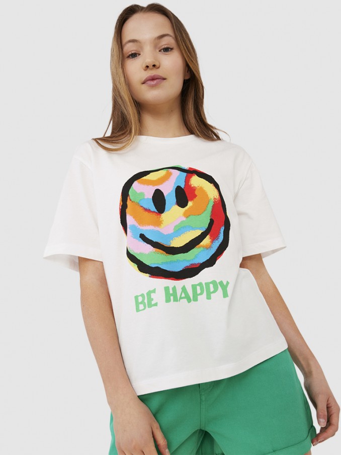 T-Shirt Girl White Name It