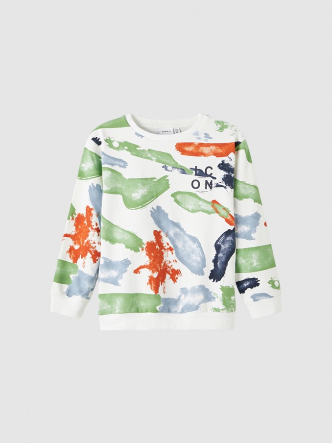 Sweatshirt Boy Print Name It