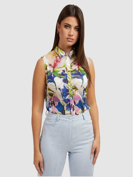 Shirt Woman Print Guess