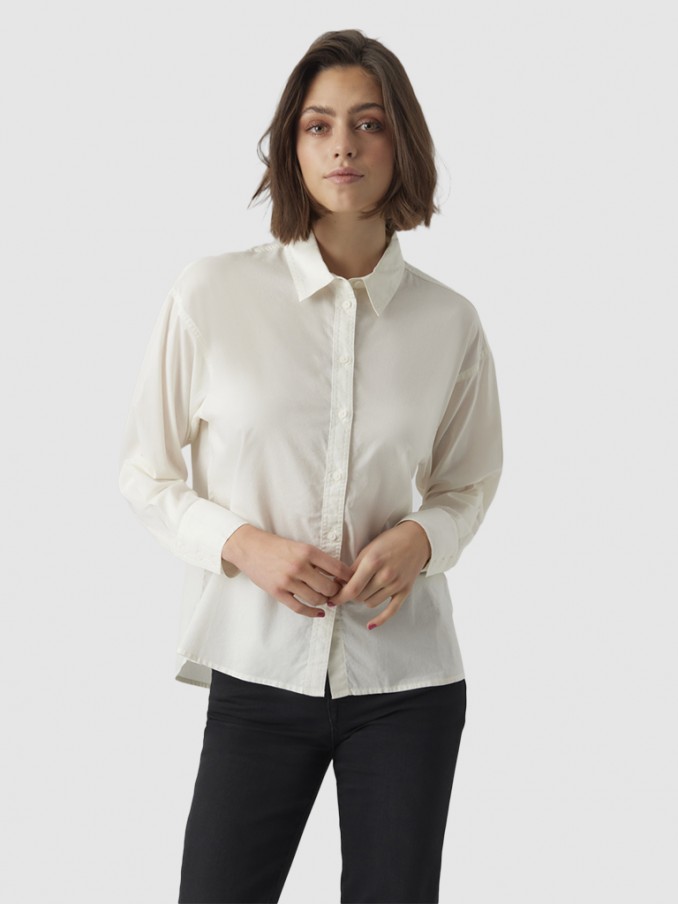 Shirt Woman White Vero Moda