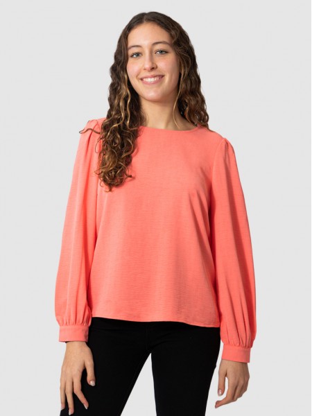 Blusa Mujer Salmn Vero Moda