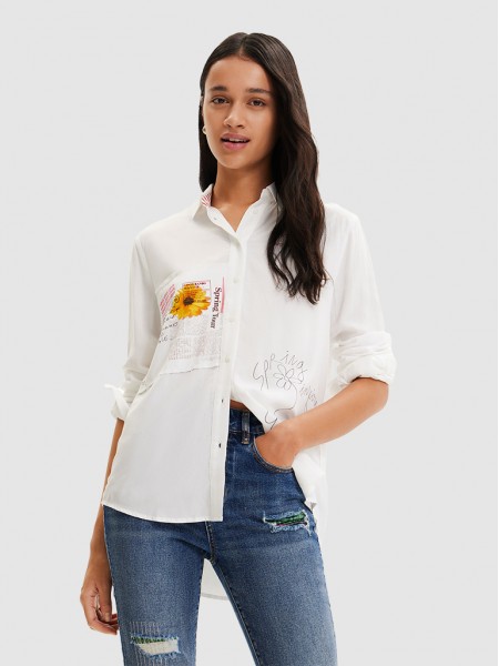 Camisa Mulher Hamburgo Desigual