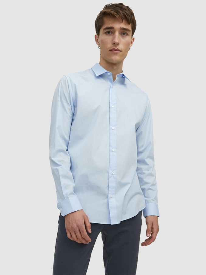 Shirt Man Light Blue Jack & Jones