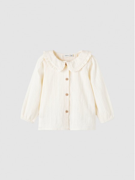 Shirt Girl Cream Name It