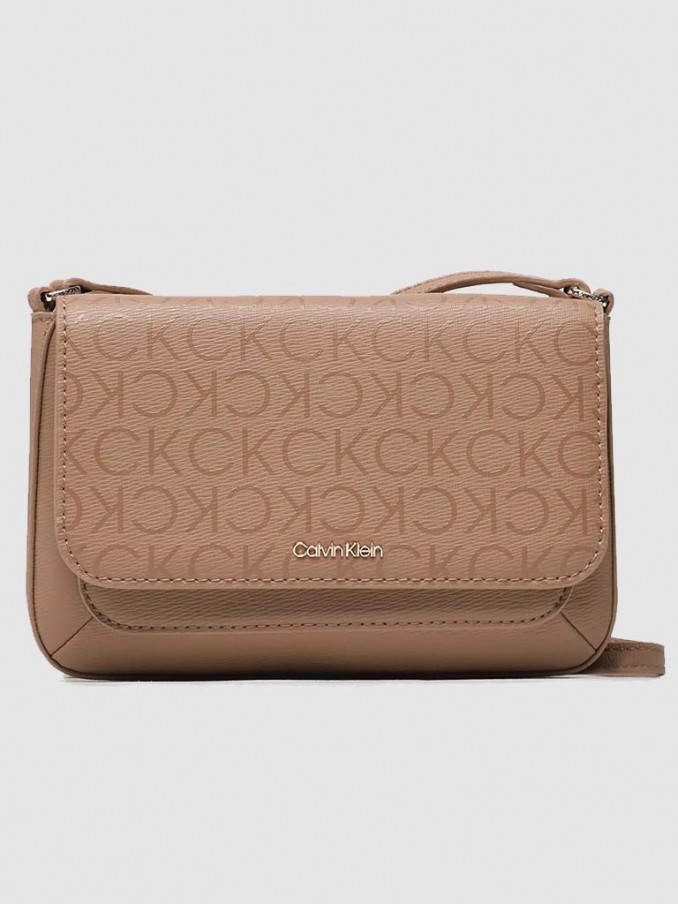 Handbag Woman Beige Calvin Klein - K60K610633  | Mellmak