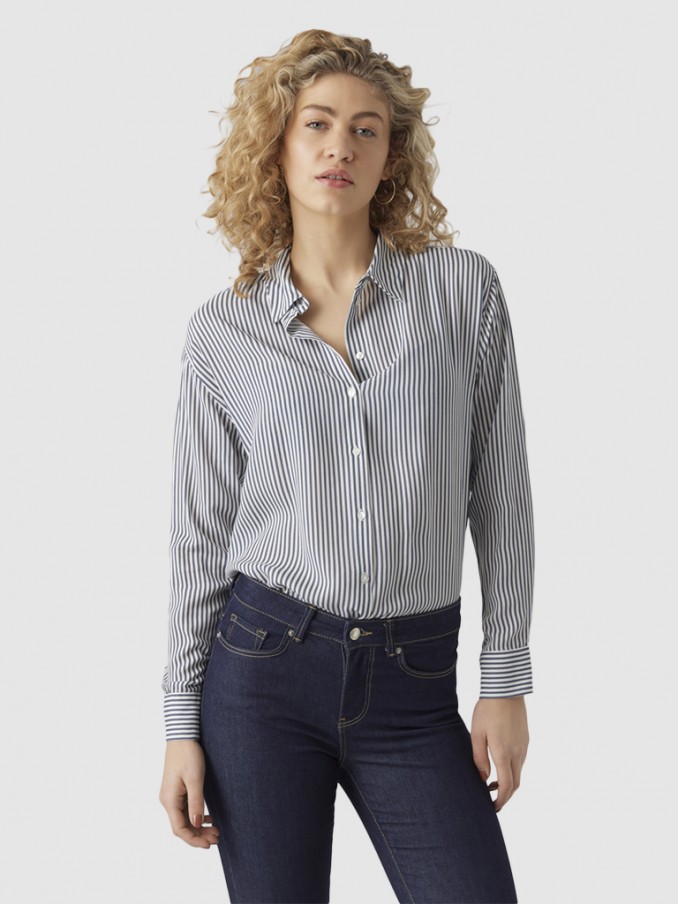 Camisa Mulher Bumpy Vero Moda