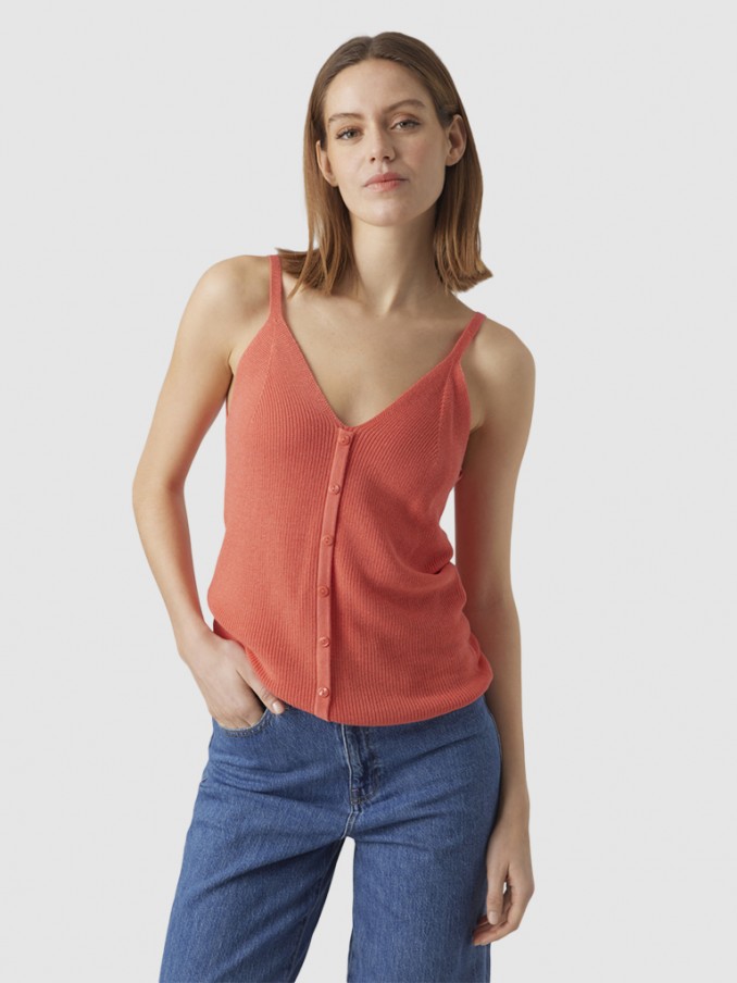 Shirt Woman Salmon Vero Moda