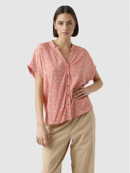 Shirt Woman Salmon Vero Moda