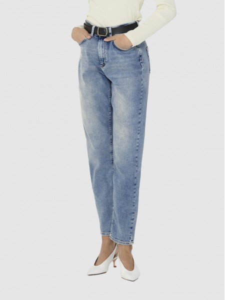 Jeans Mulher Mom Only