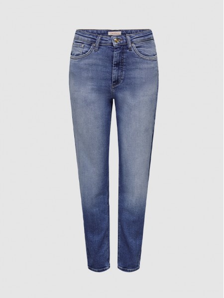 Jeans Mulher Mom Only