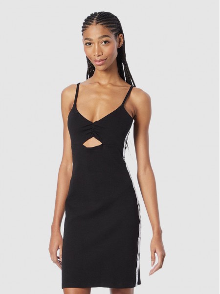 Dress Woman Black Hugo Boss