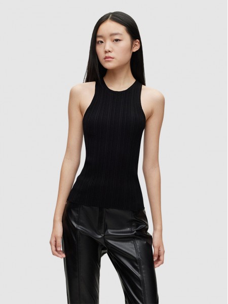 Shirt Woman Black Hugo Boss