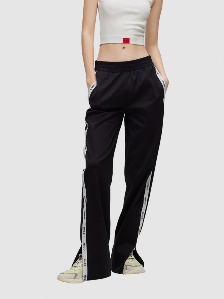 Pants Woman Black Hugo Boss