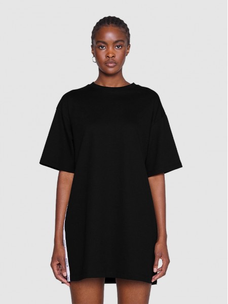 Dress Woman Black Hugo Boss