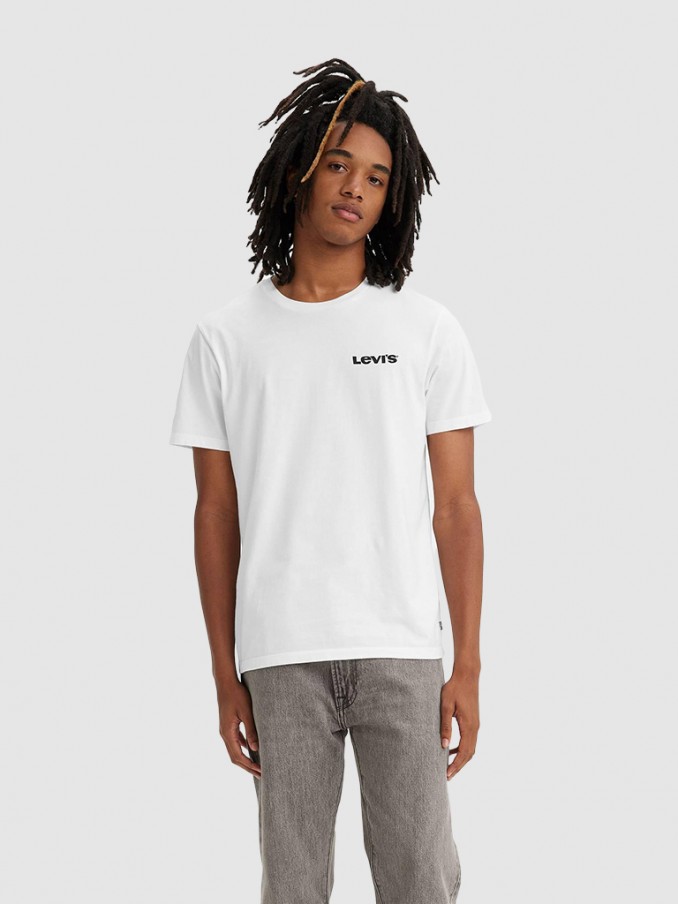 T-Shirt Man White Levis - 224911195  | Mellmak