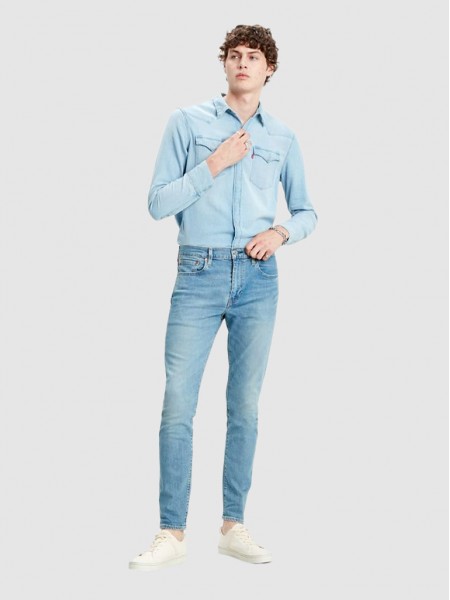 Jeans Homem 512 Slim Taper Med Indigo Levis