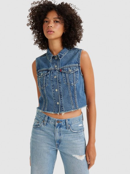 Colete Mulher Med Indigo Levis