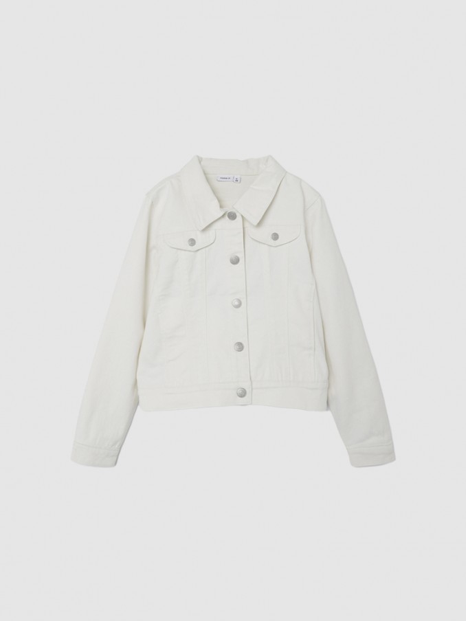 Jacket Girl White Name It