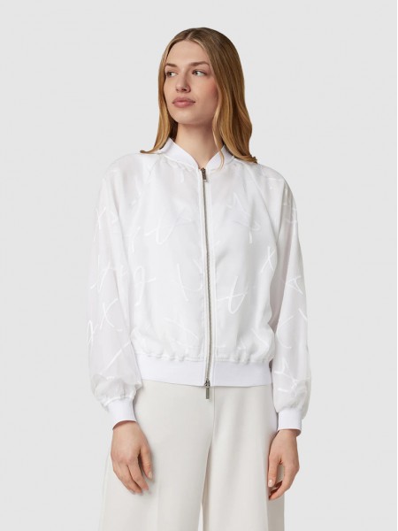 Jacket Woman White Armani Exchange