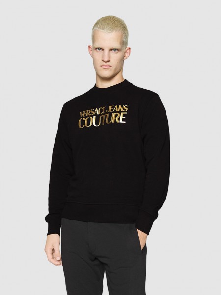Sweatshirt Hombre Negro Versace