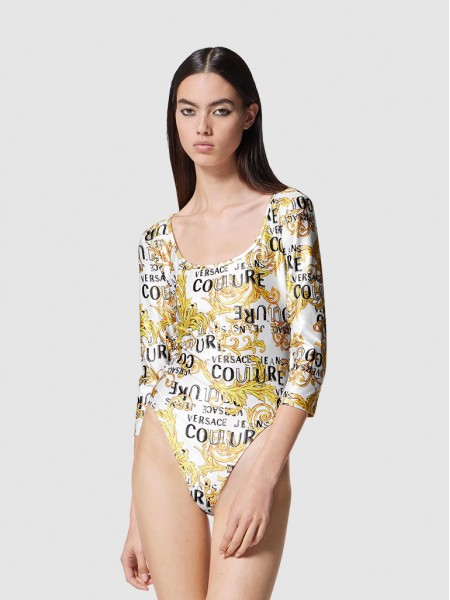 Body Mulher Lycra Versace