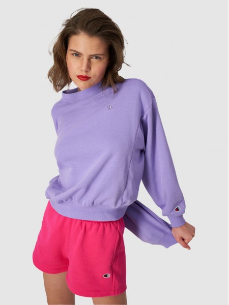 Sweatshirt Menina Crewneck Champion
