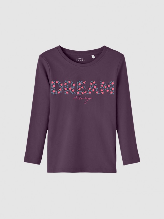 Sweatshirt Girl Purple Name It