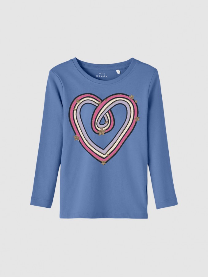 Sweatshirt Girl Blue Name It