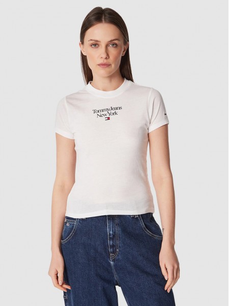 T-Shirt Mulher Essential Tommy Jeans