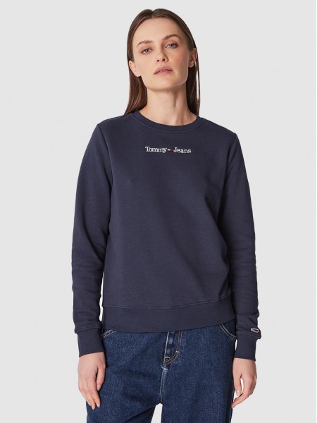 Sweatshirt Mulher Serif Tommy Jeans
