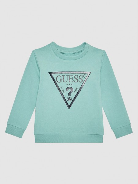 Sweatshirt Menino Fleece Guess
