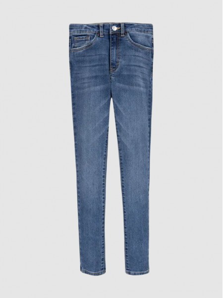 Jeans Menina 720 High Rise Super Skinny Levis