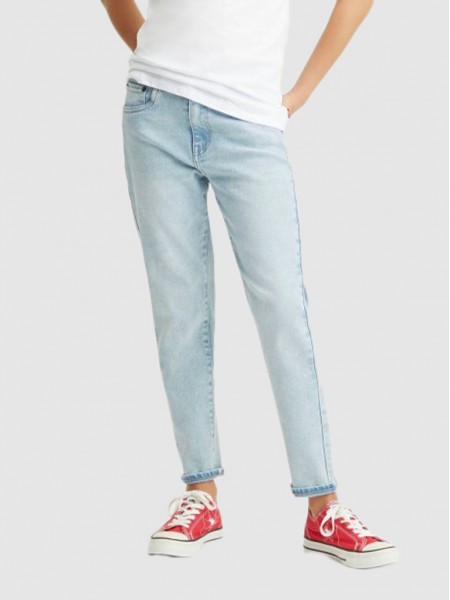 Jeans Menina Mini Mom Levis