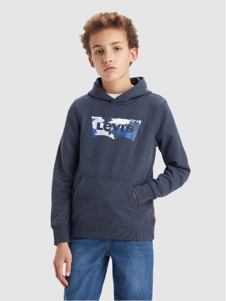 Sweatshirt Boy Blue Levis
