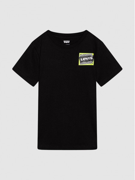 T-Shirt Boy Black Levis