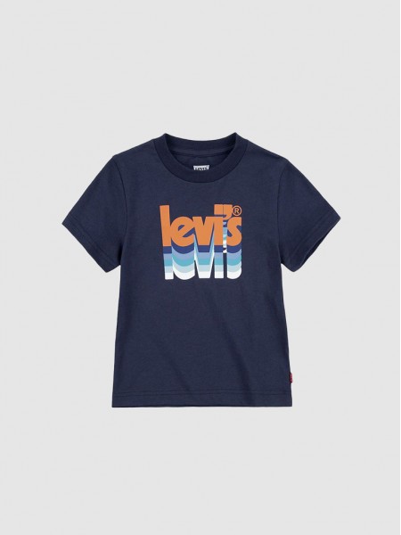 T-Shirt Boy Blue Levis