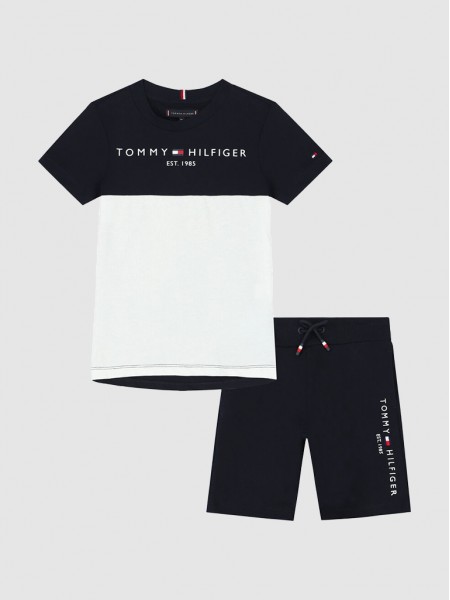 Set Boy Navy Blue Tommy Jeans Kids